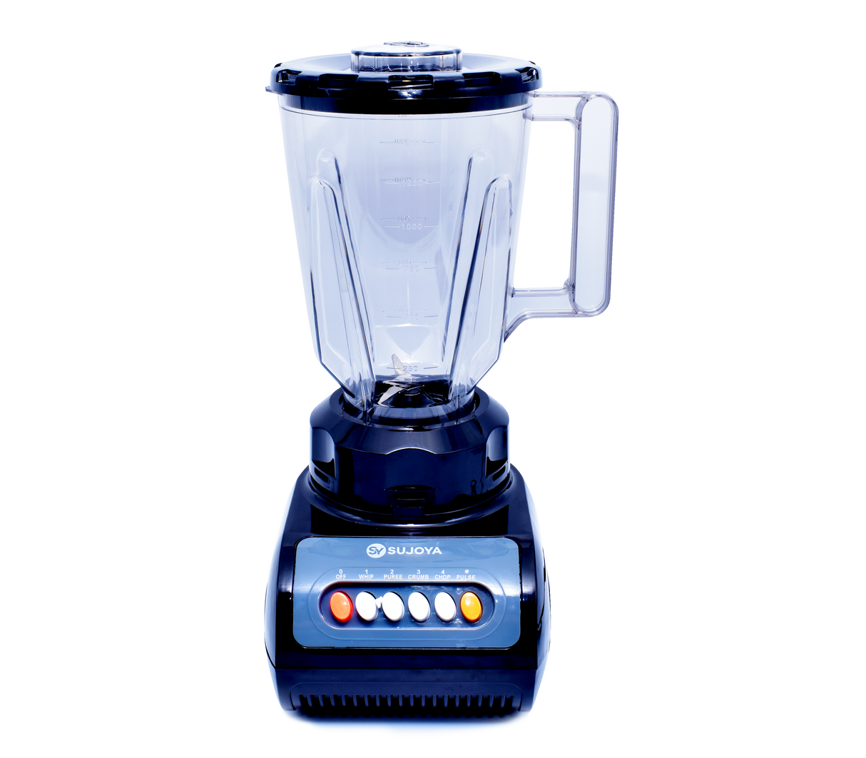 Licuadora 4 velocidades con vaso de plastico Sujoya