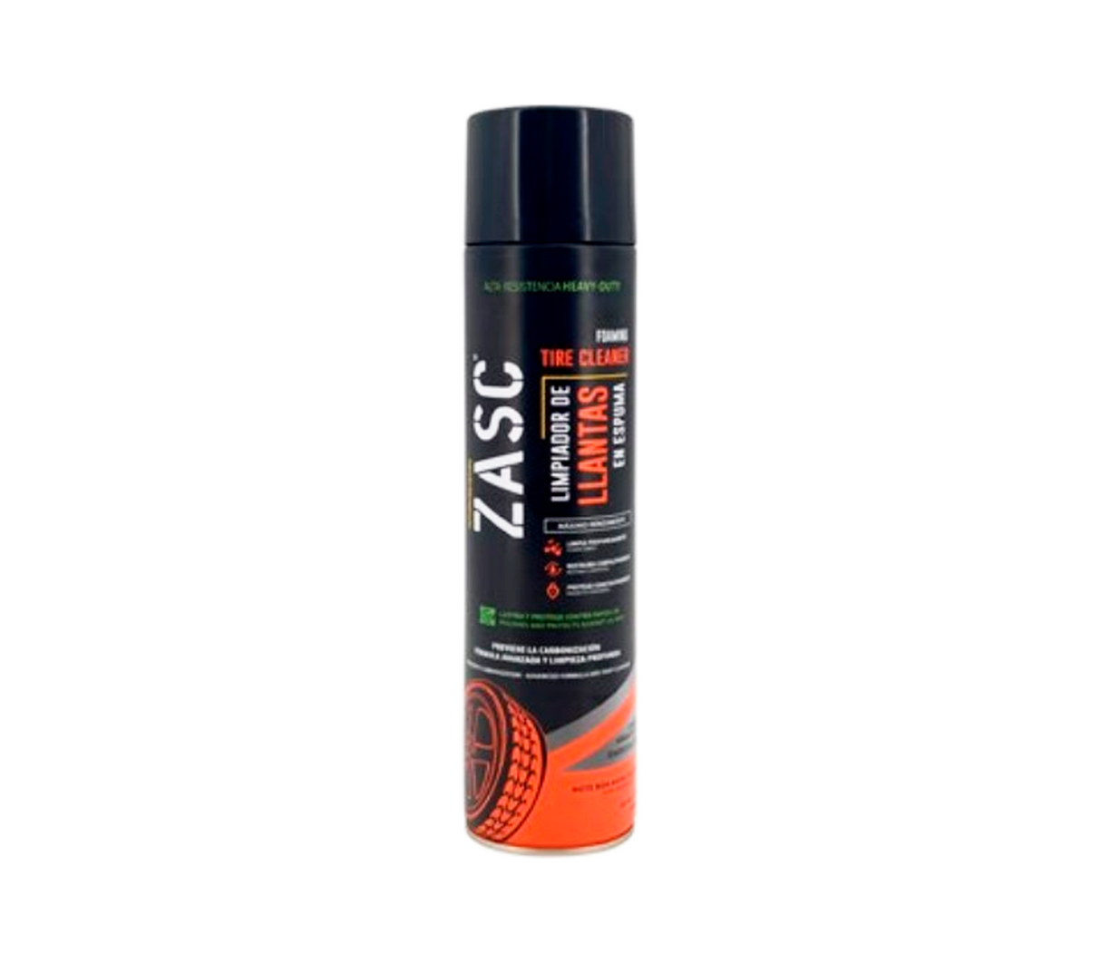 Limpiador de llantas spray 650ml cod.4-799-2 Zasc