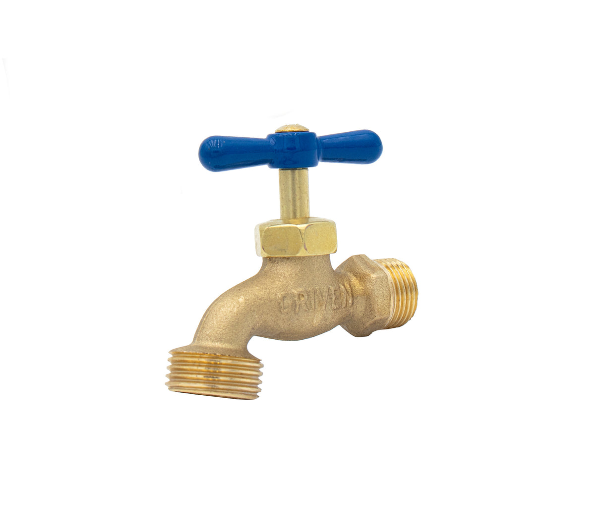 Llave de chorro 3/4" x 1/2" bronce Griven