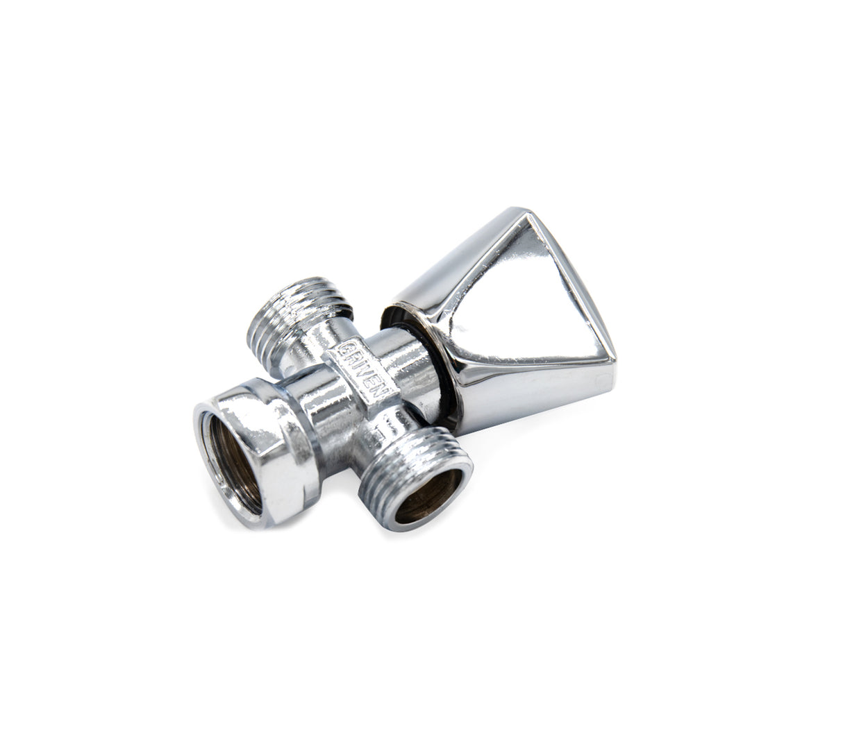 Llave de arresto angular doble 1/2" x 1/2 Griven
