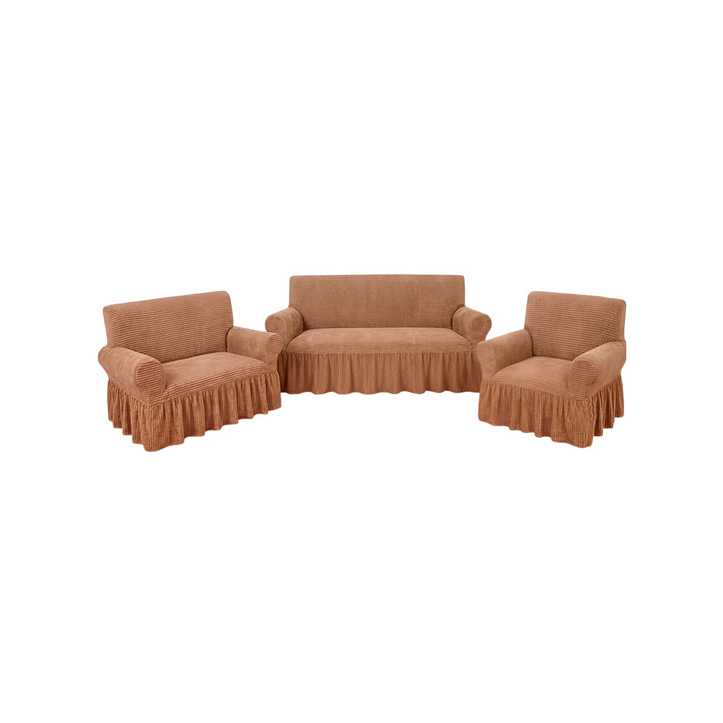 Forro de muebles 3+2+1 unicolor Logan & Mason