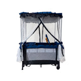 Corral con mosquitero alto y cambiador Mod. London Bebesitos