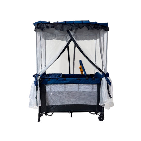 Corral con mosquitero alto y cambiador Mod. London Bebesitos