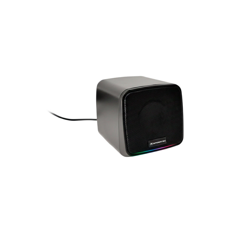 Cornetas de escritorio 2.5" USB 2.0 negro Spidertec