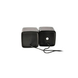 Cornetas de escritorio 2.5" USB 2.0 negro Spidertec