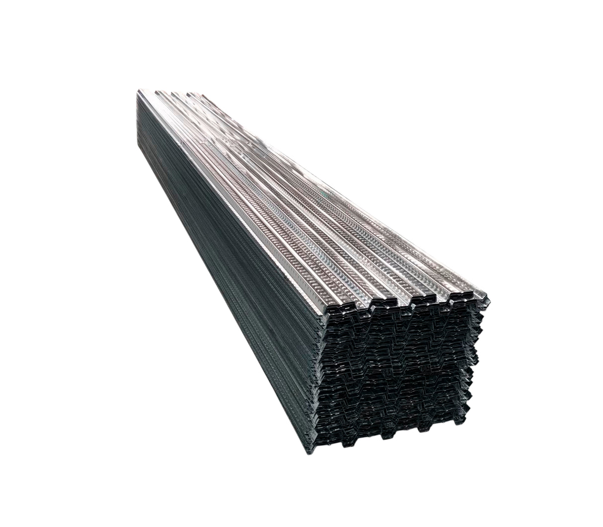 Lámina Losacero Galvanizada (0.70mm) calibre 22 de 6.10 metros Acero Metales