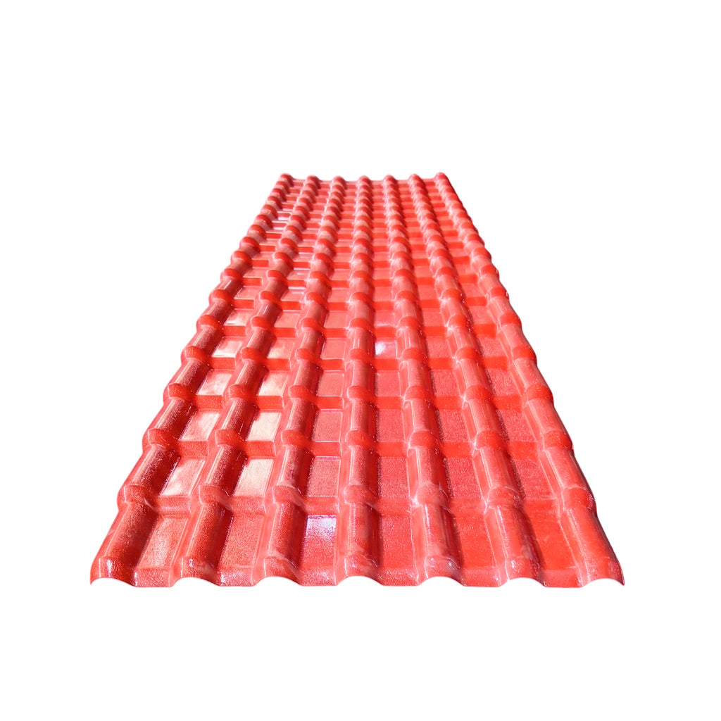 Láminas de Techo Miltejas UPVC Naranja 3.00m x 1.05m x 2.5mm Amanecers