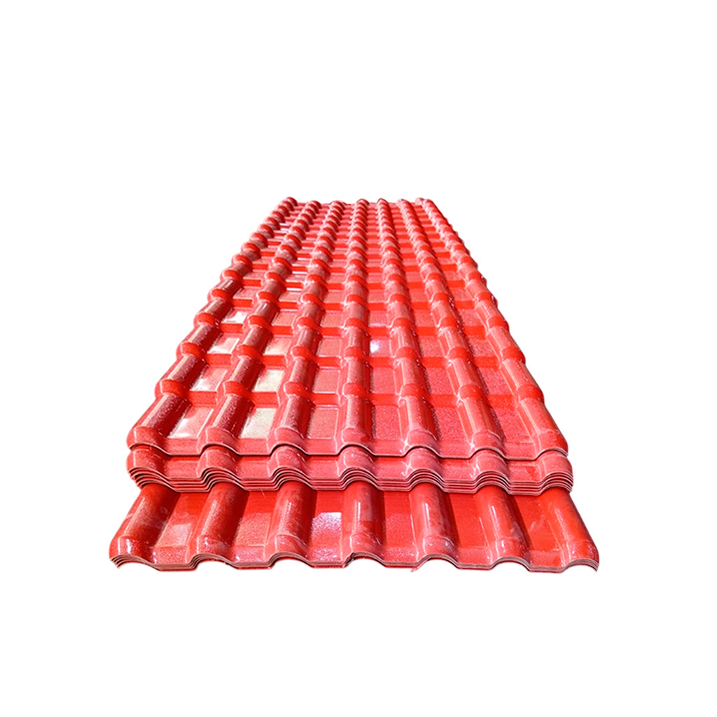 Láminas de Techo Miltejas UPVC Naranja 3.75m x 1.05m x 2.5mm  Amanecers