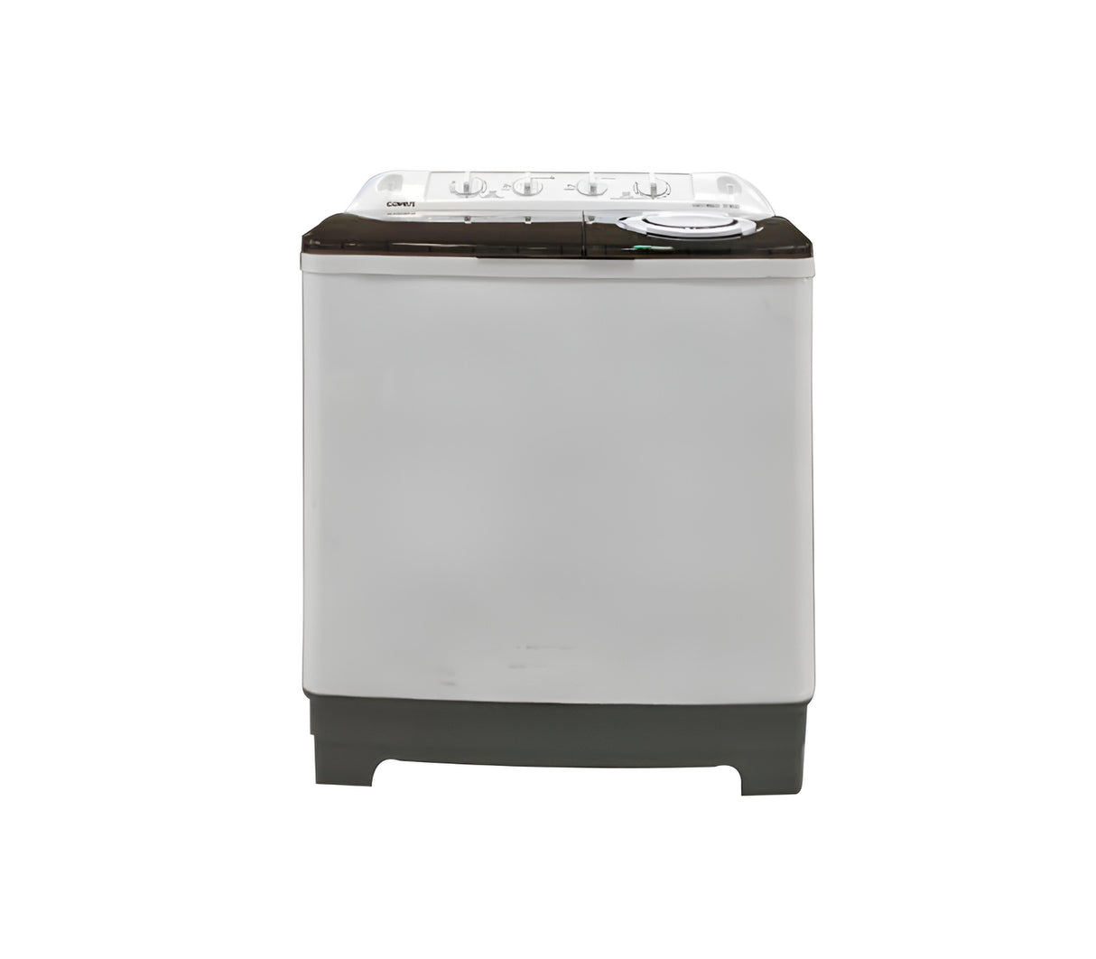 Lavadora 11 kg doble tina tapa negra con bomba Coven