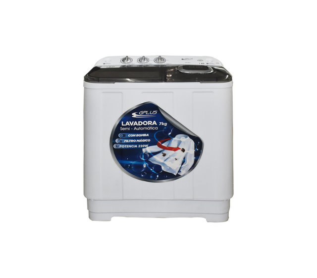 Lavadora Doble Tanque Ecoline 7KG BL