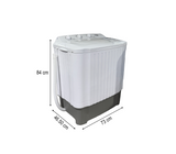 Lavadora 7kg doble tina blanca Coven