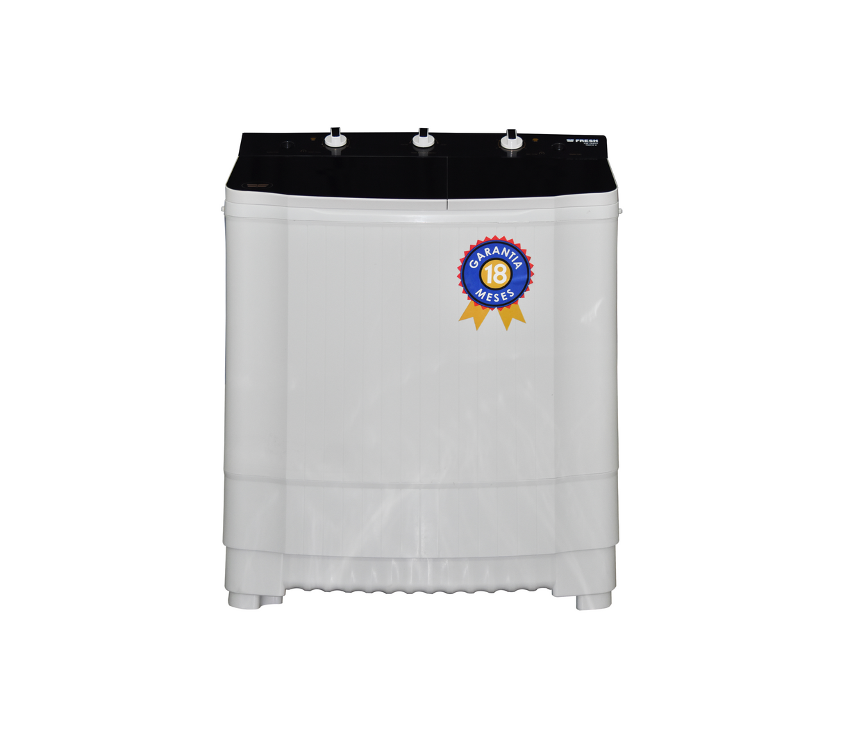 Lavadora Semi automática Doble tina 13kg black Fresh