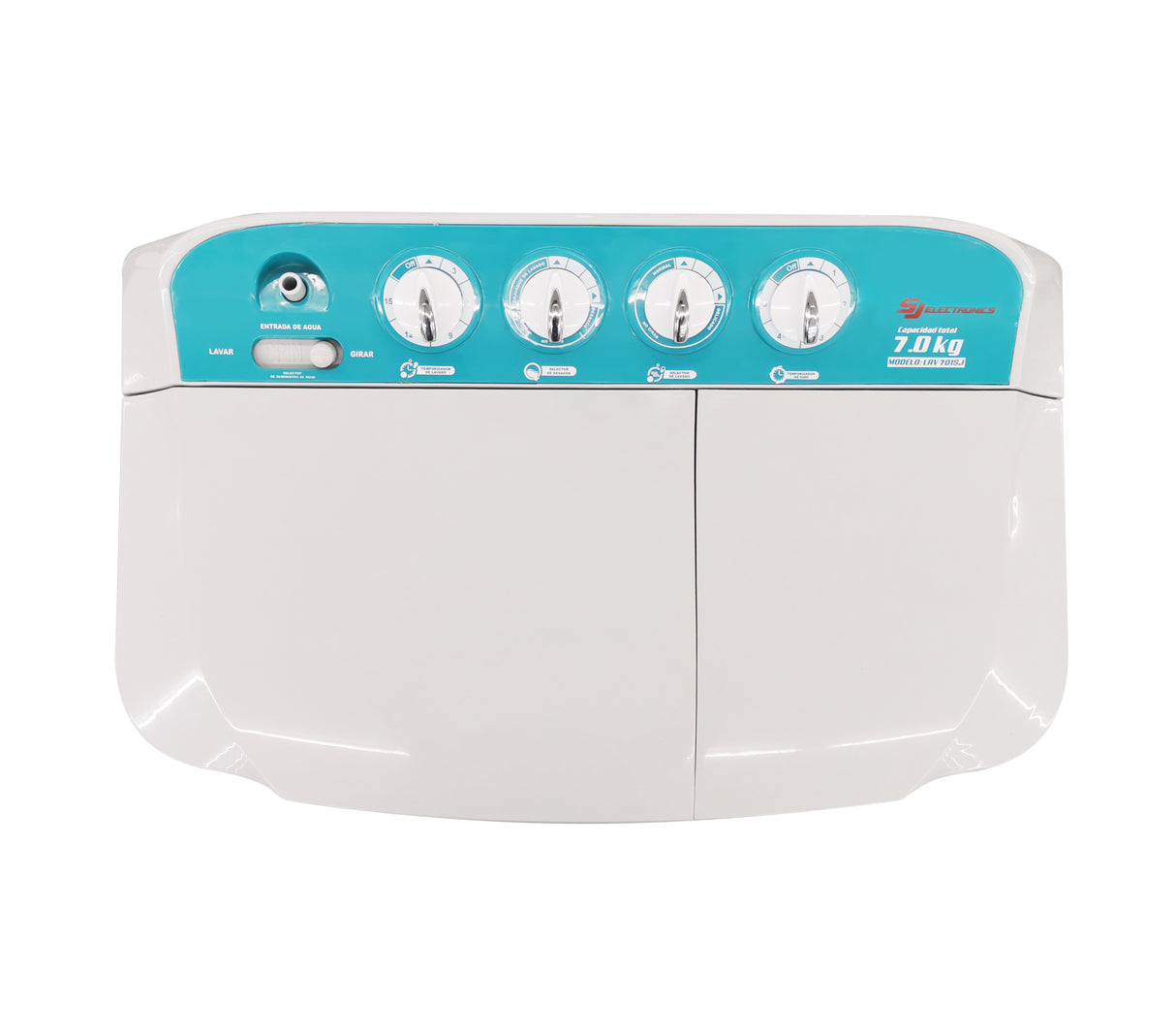 Lavadora doble tina 7 kilos LAV701SJ SJ Electronics