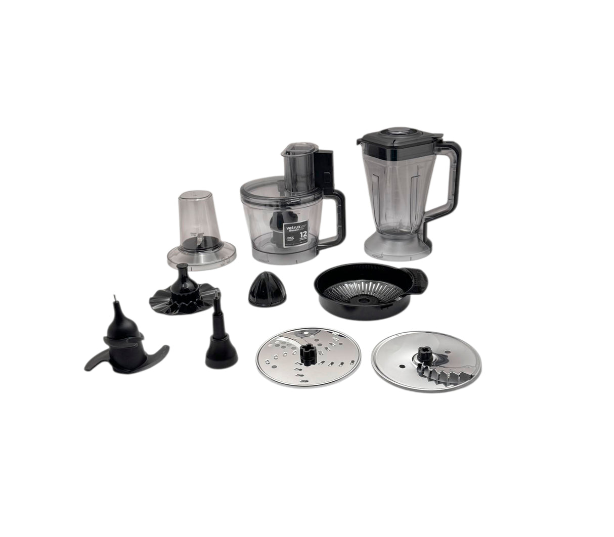 Licuadora blendor max negro/acero Vetrux