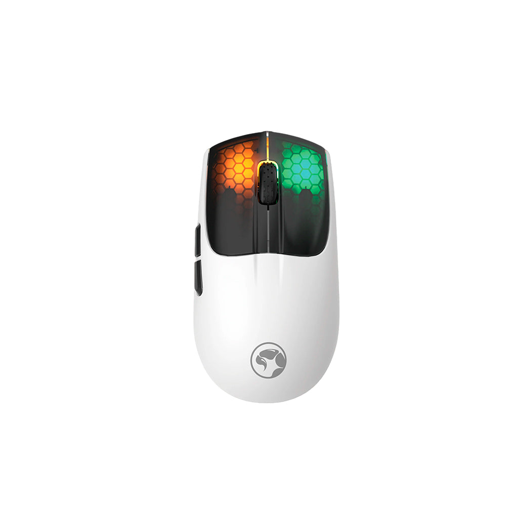 Mouse M727 12400 DPI Blanco Marvo