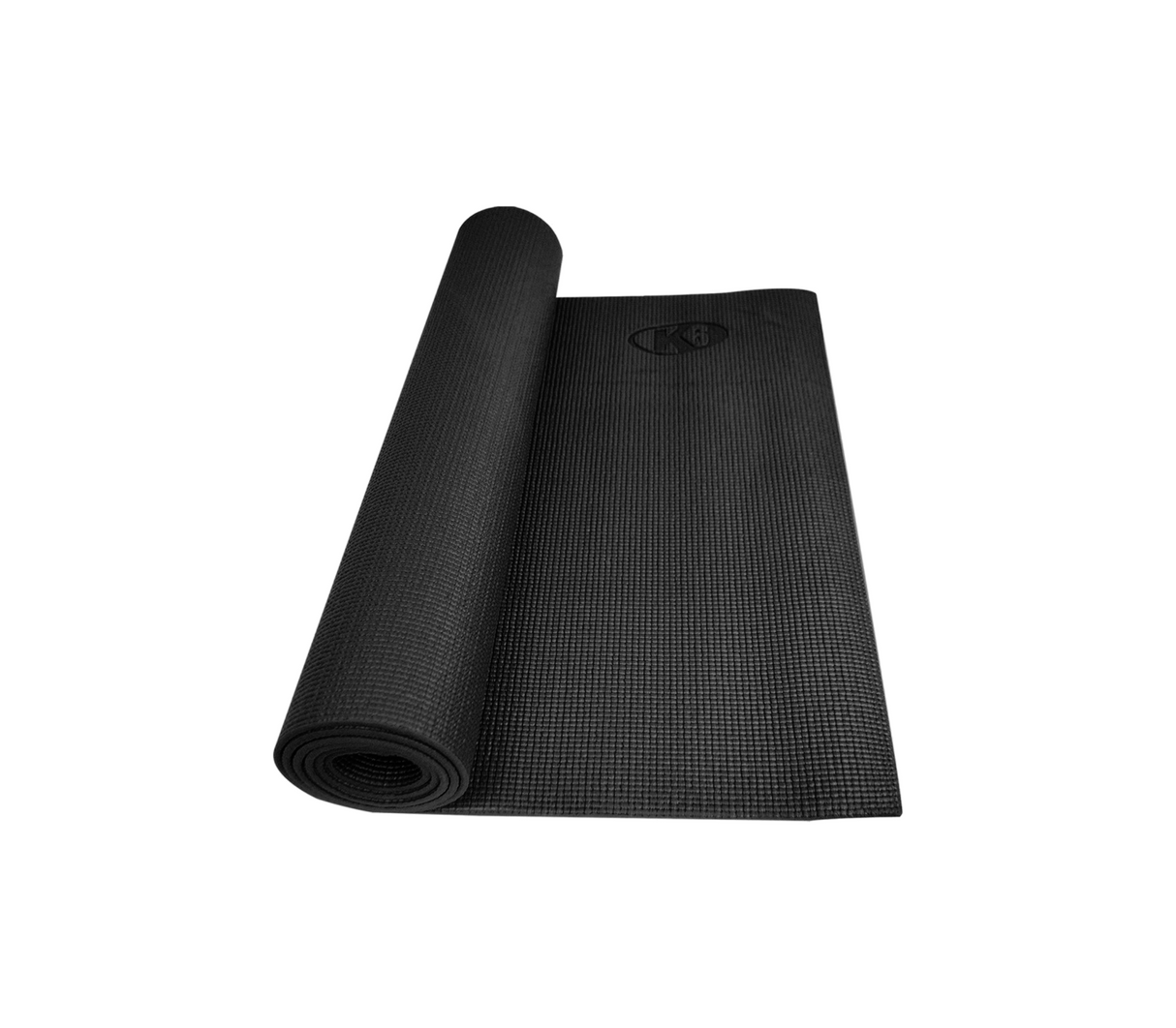 Manta de yoga Basic 173x61cm 3mm negro K6