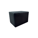 Puff rectangular tapizado tela Gamuza Mon Flex