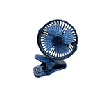 Mini ventilador portátil recargable azul Maxoferta