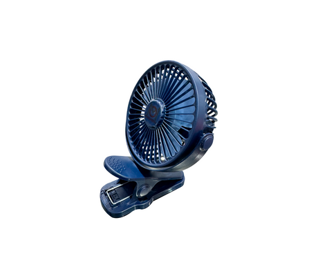 Mini ventilador portátil recargable azul Maxoferta