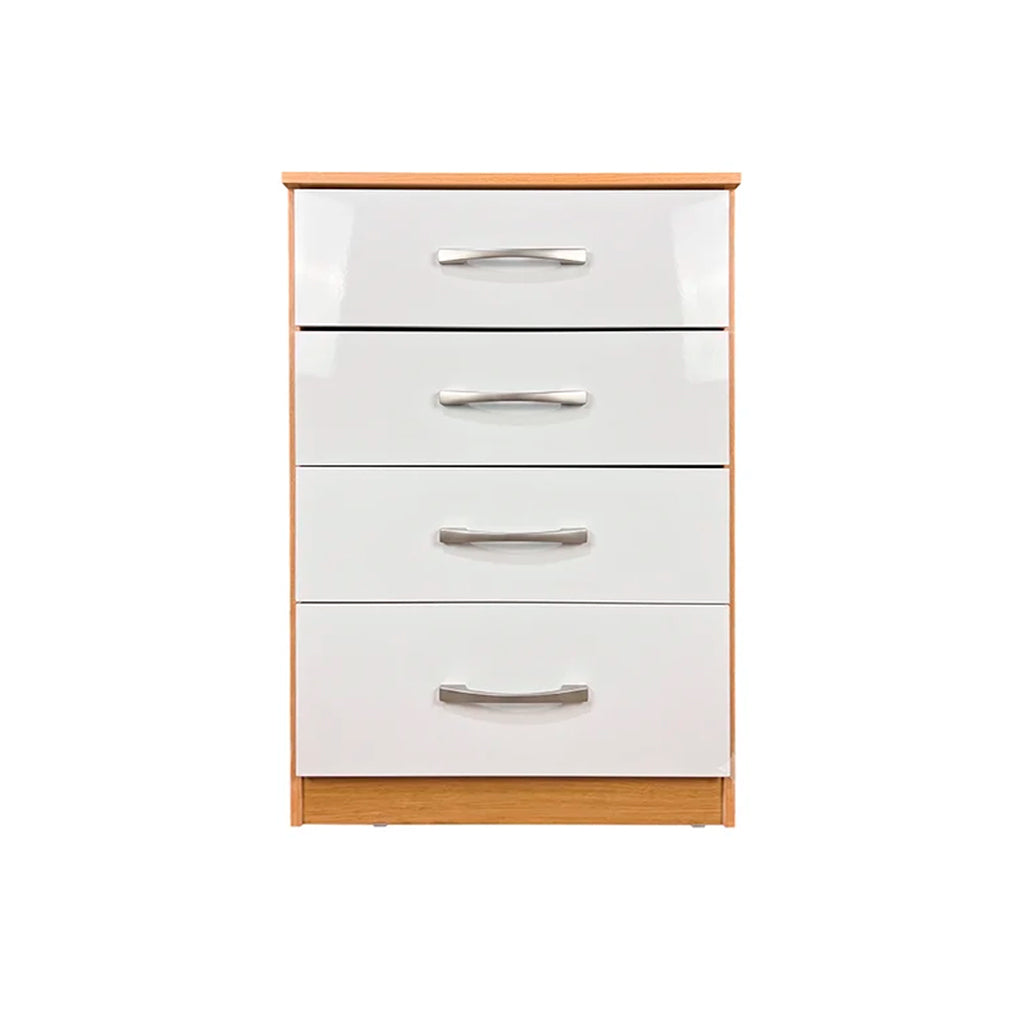 Gavetero 913032.4 MS913 4 gavetas freijo/off white Dj Muebles
