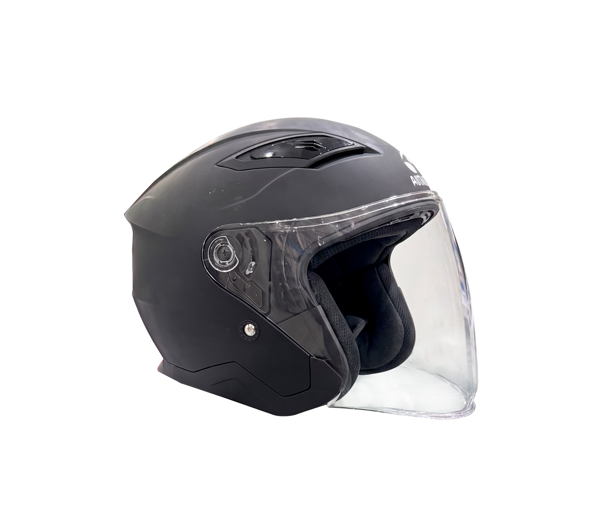 Casco para motorizado integral negro mate Auto Asia