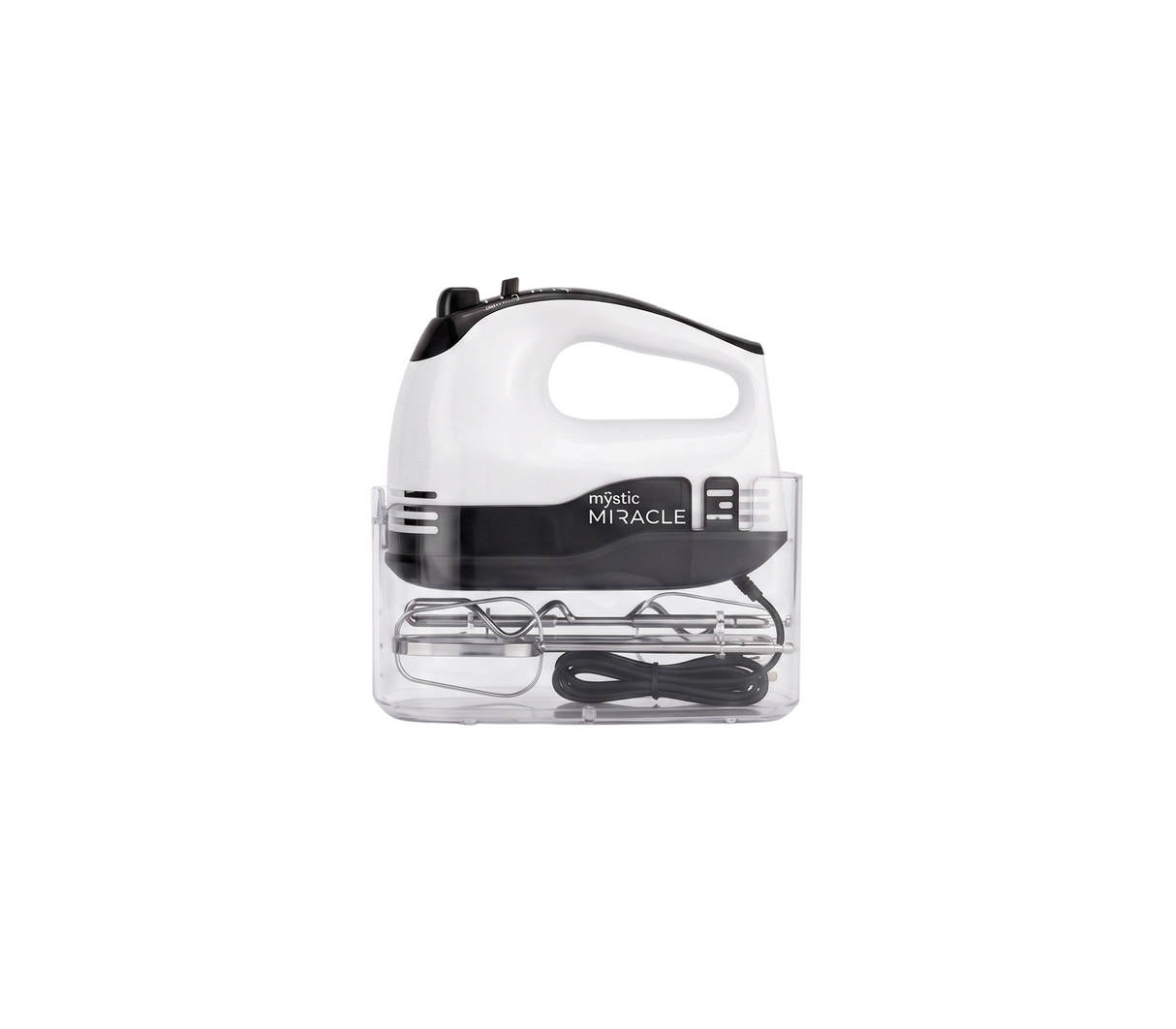 Batidora de mano 5 velocidades 150W blanca Mystic