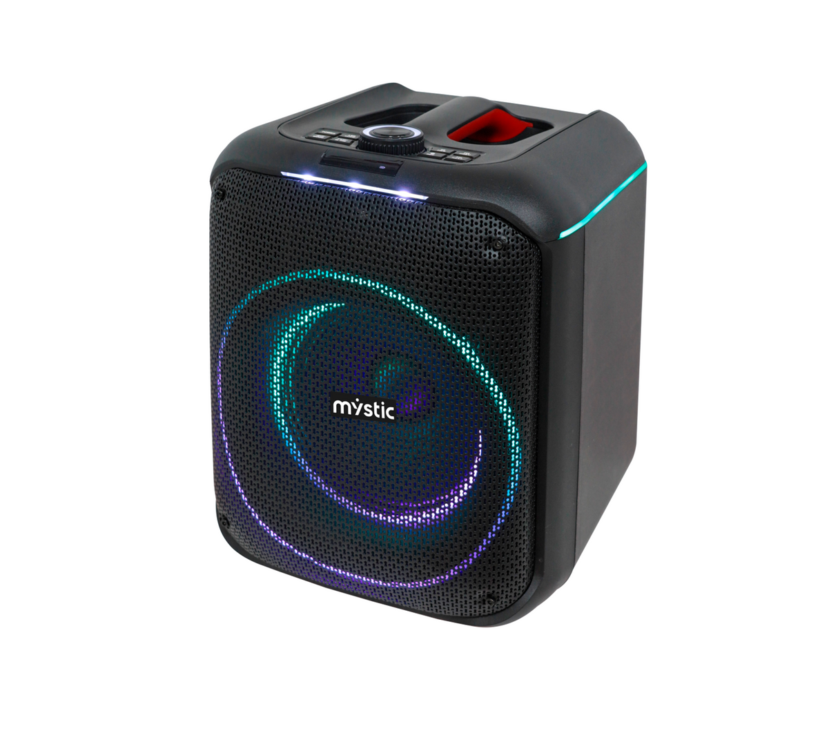 Corneta recargable 8" bluetooth/usb/micrófono 25W MY-PS93T-LA/BR Mystic