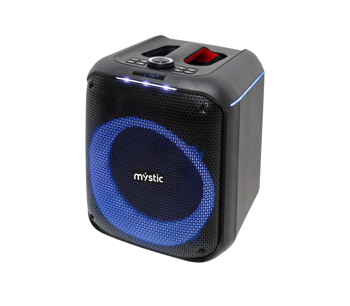 Corneta recargable 8" bluetooth/usb/micrófono 25W MY-PS94T-LA/BR Mystic