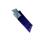 Bolsa de dormir individual a doble con almohada inflable gris/azul Ecology