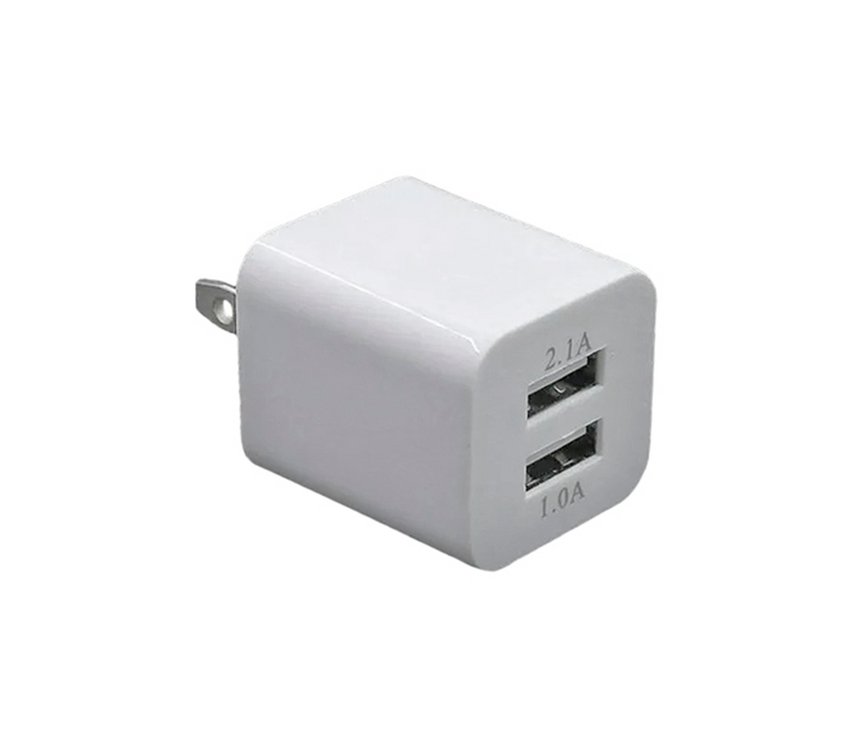Taco/cargador 1 Puerto USB 2.1a+ 1 USB 1.0a 10w Run