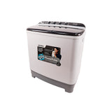 Lavadora semiautomática 15kg Turbo Dry negro Mystic