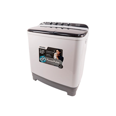 Lavadora semiautomática 15kg Turbo Dry negro Mystic