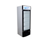 Nevera exhibidor vertical 9 pies sin escarcha 110V blanco/negro ref.nev1f Gplus