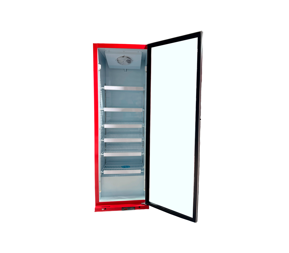 Nevera Exhibidora 1 Puerta 410LT Rojo Jaguar