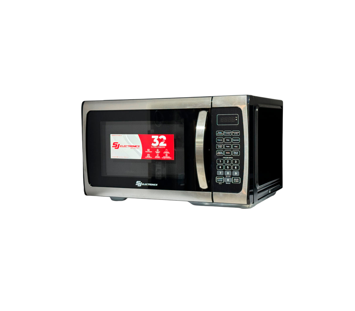 Microondas 32 litros SJ-M32LA2 acero Sj Electronics