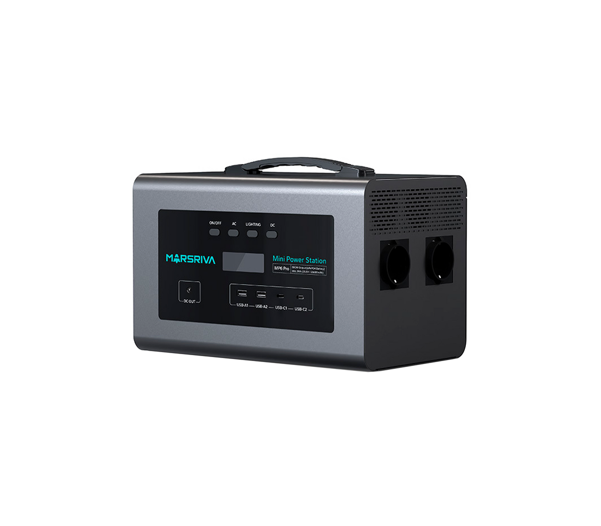 Mini estación eléctrica 600w/25600 Mah Mp6 Pro Marsriva