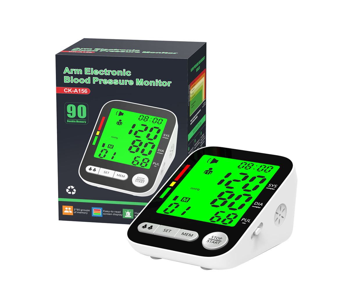 Tensiometro Digital De Brazo Maquina Medidor De Presion Arterial  AutomÃ¡Tico FDA