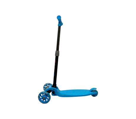 Monopatín 3 ruedas sencilla azul scooter Mo Import