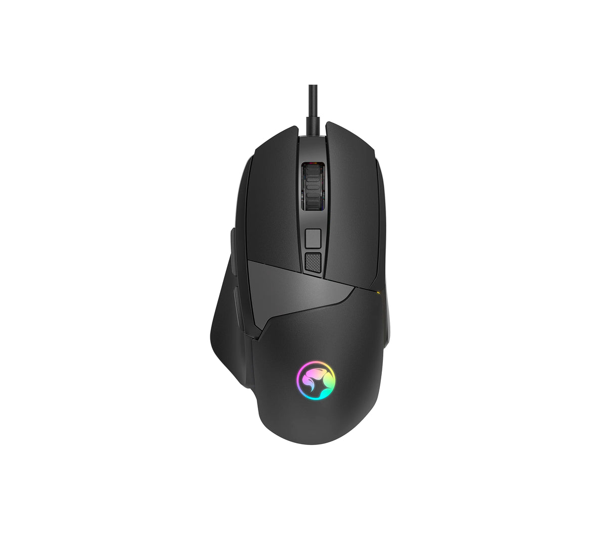 Mouse Duke 60 8 botones 12800 DPI Negro Marvo