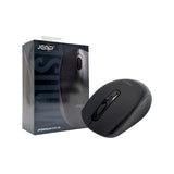 Mouse inalámbrico Nivelia Office black Jemip