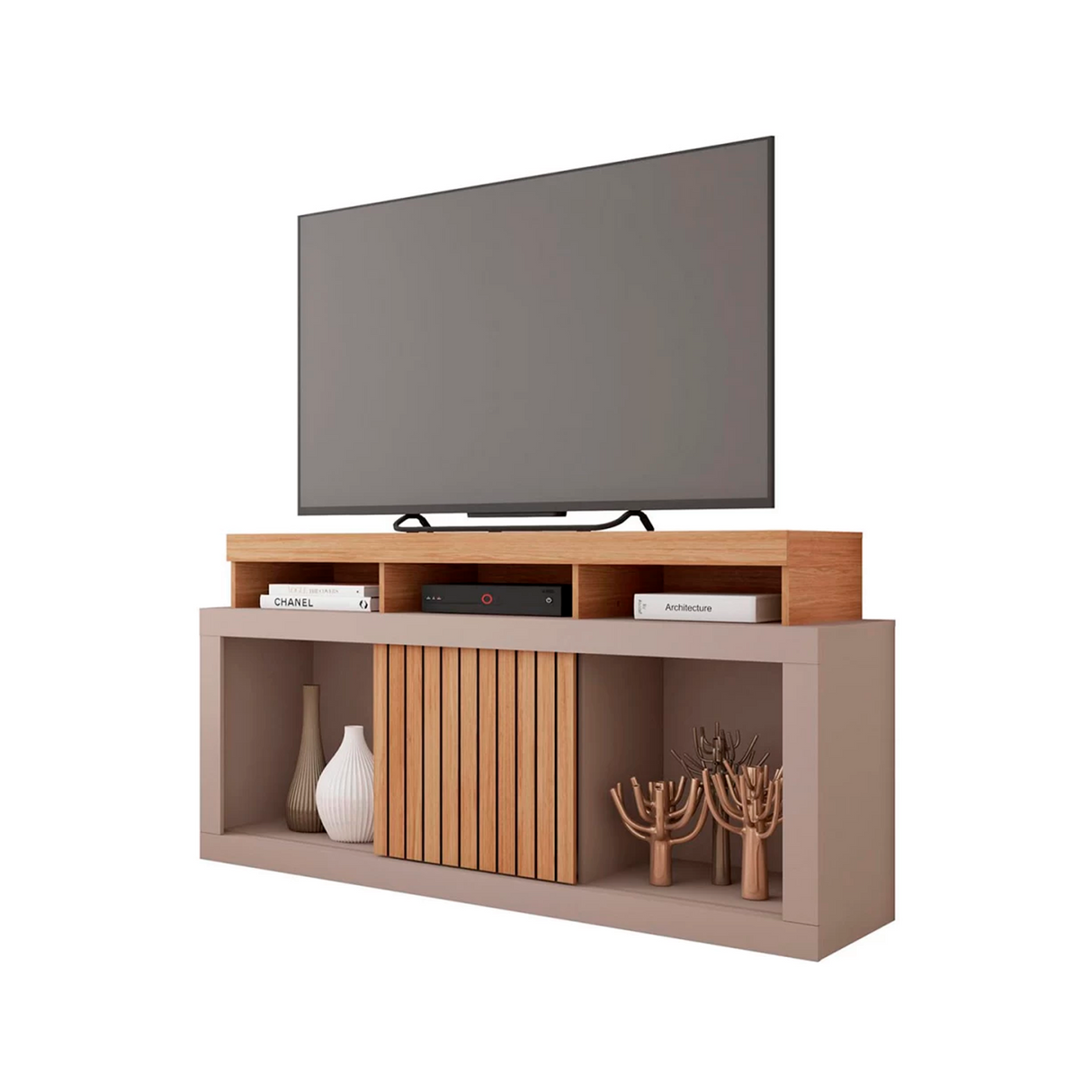 Rack tv Dragon Buriti/fendi 0.74x1.3 Dj Muebles