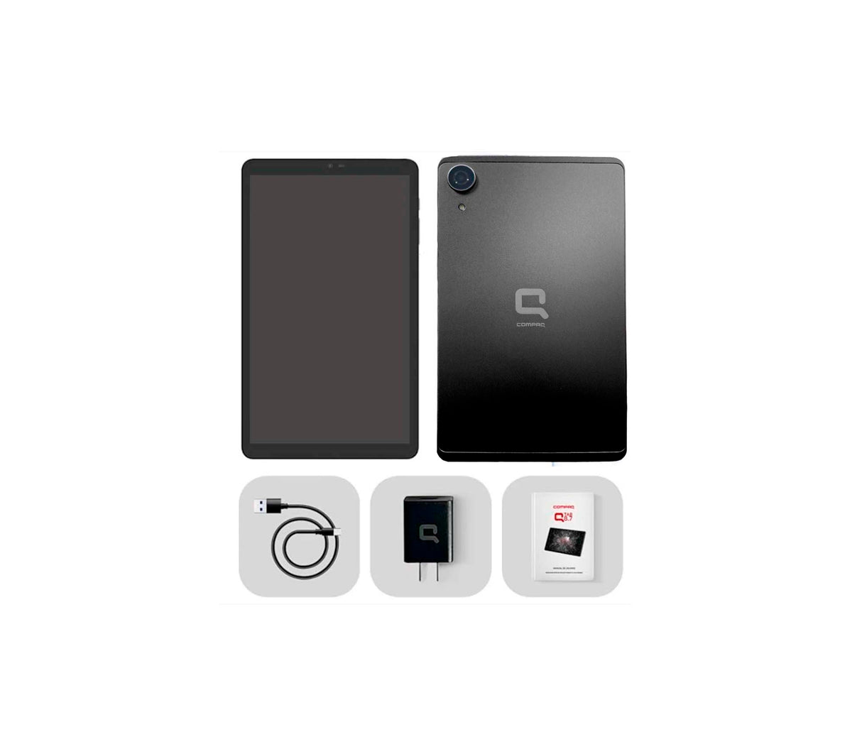 Tablet 9 pulgadas 4/64GB gris Compaq