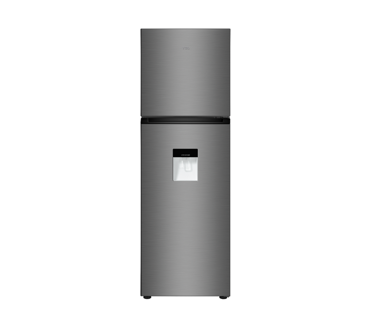 Nevera Top Mount 286 litros sin escarcha 110V gris crystal TCL