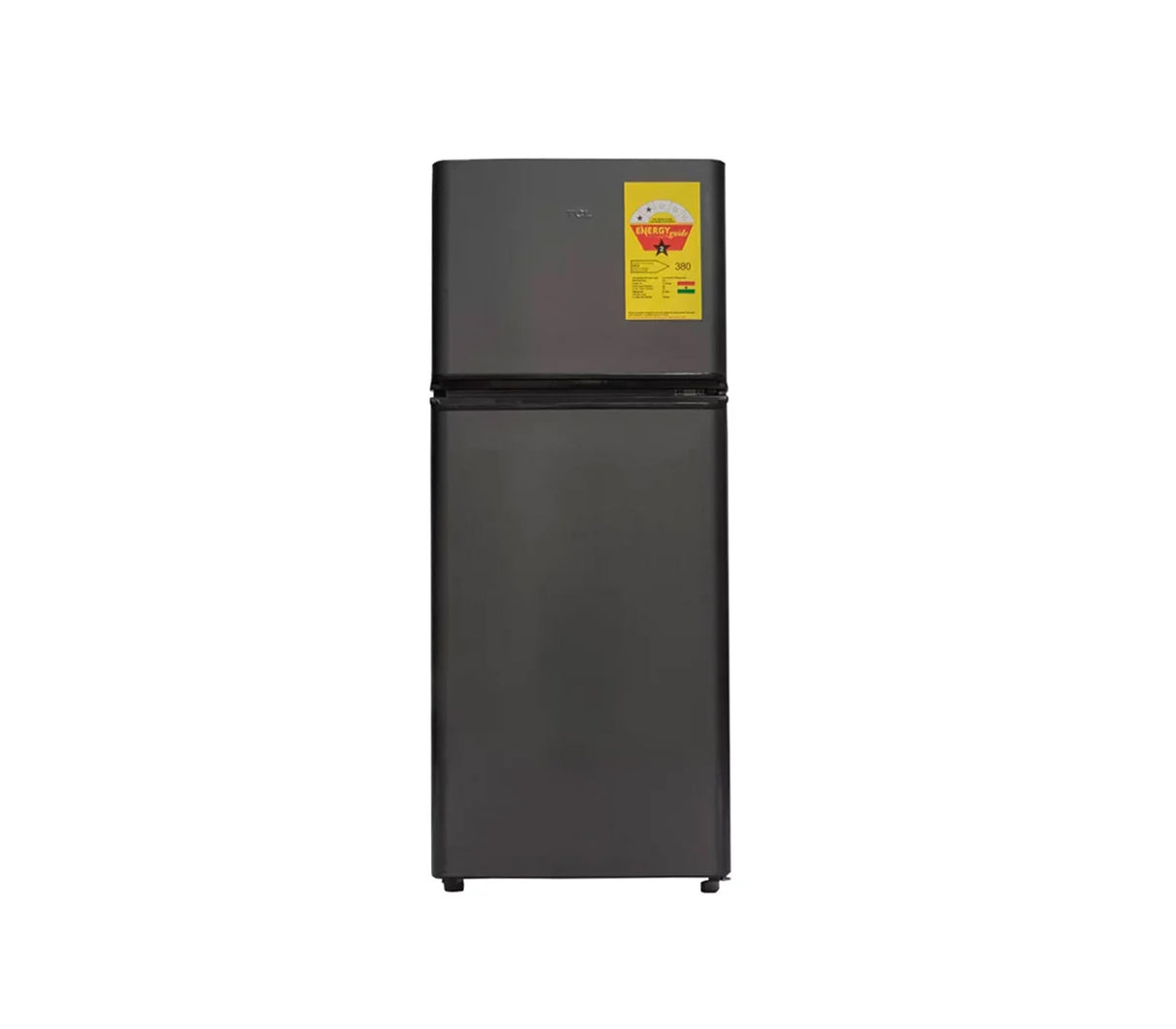 Nevera top mount 118 litros c/escarcha 110v gris Crystal Tcl