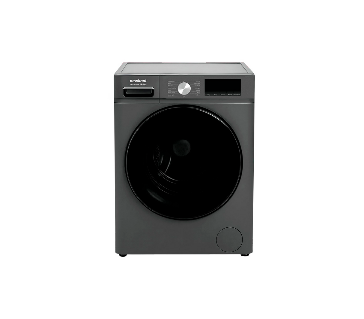 Lavadora secadora 12 kg gris Newkool
