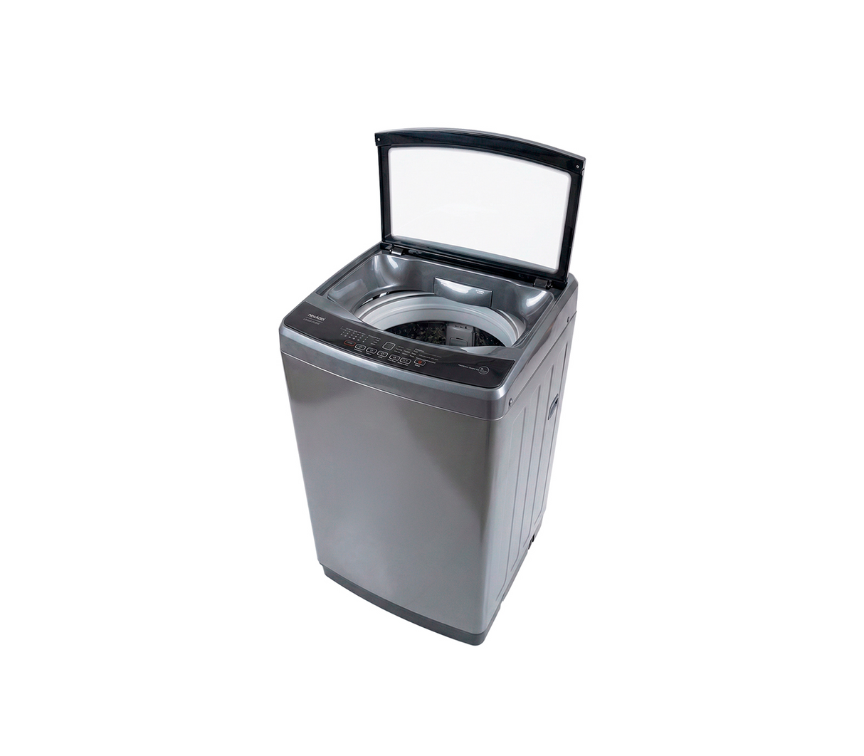 Lavadora 15 kg automática gris Newkool