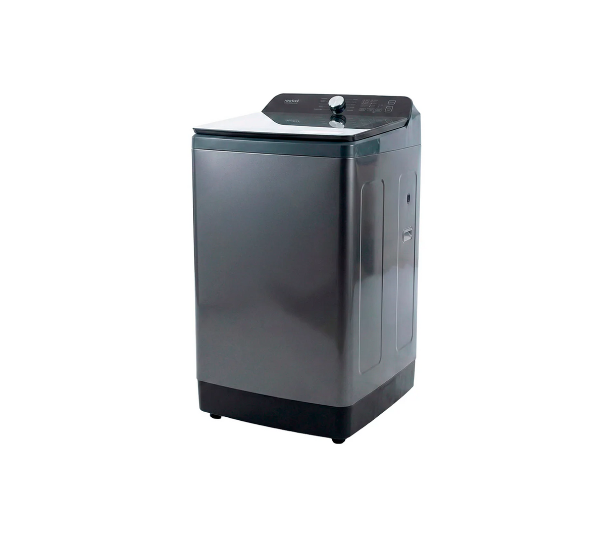 Lavadora 17 kg automática gris Newkool