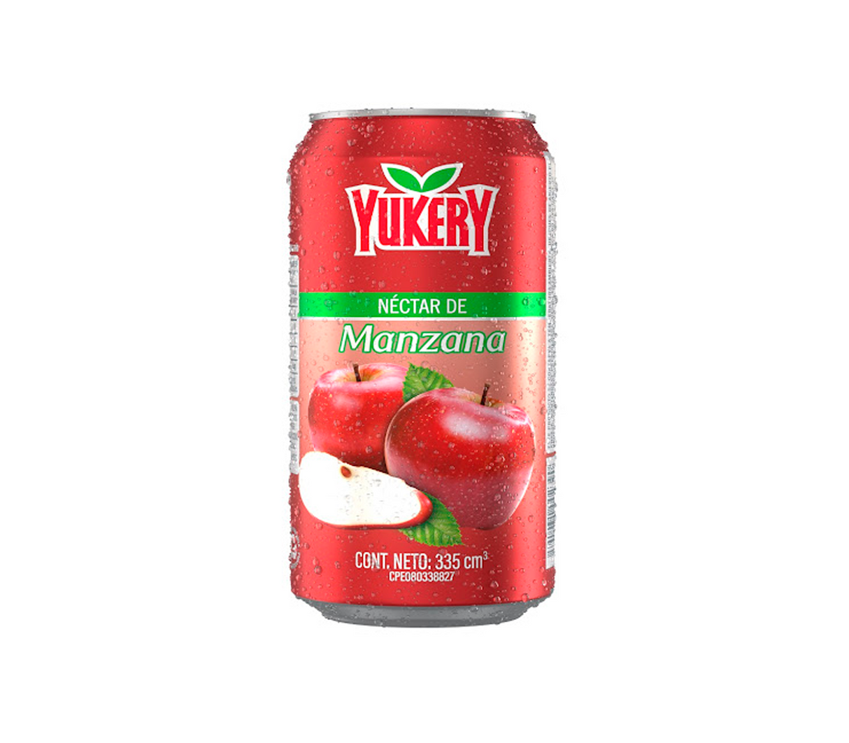 Nectar yukery manzana 355 ml lata sleek