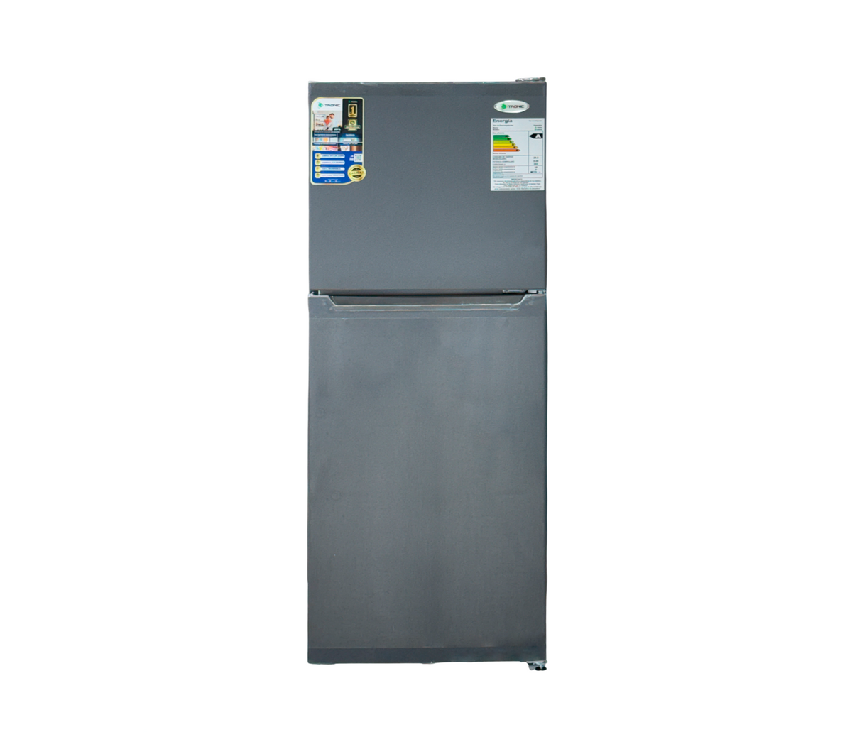 Nevera Top Mount frost free sin escarcha gris Gtronic