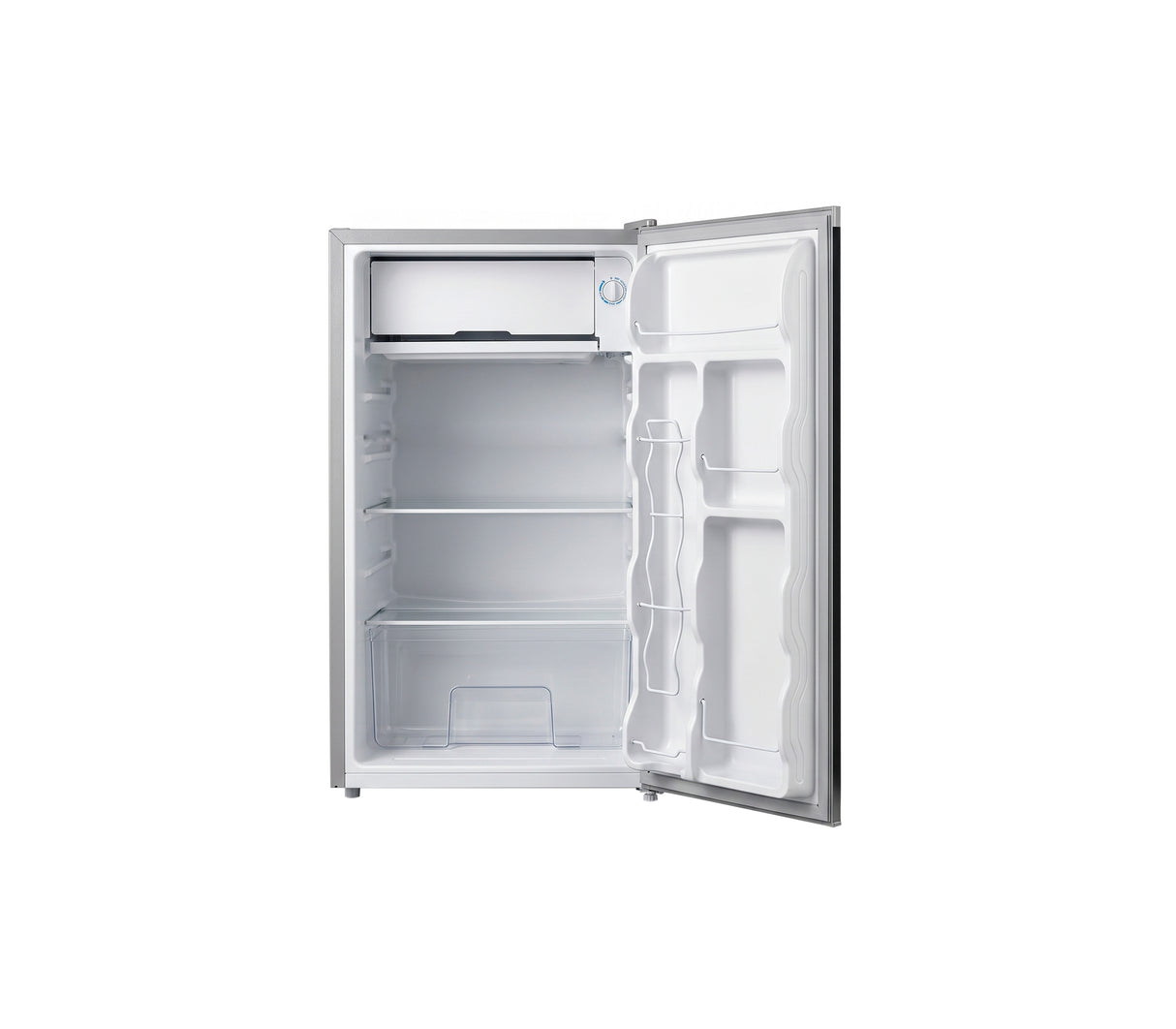 Nevera ejecutiva Single Door semi escarcha 3.2 pies gris Newkool